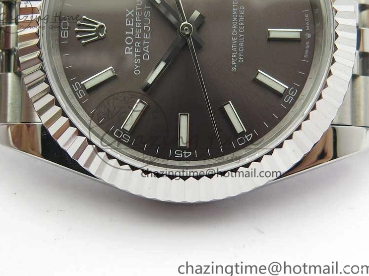 MiroTime 0207 DateJust 41mm 126334 SS BP Maker 1:1 Best Edition New Version Gray Dial on Jubilee Bracelet HighPerformance 3029